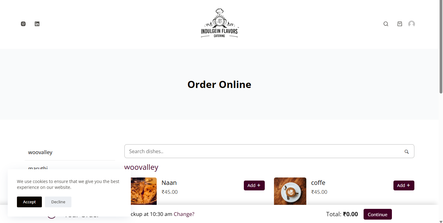 POS Food Ordering System